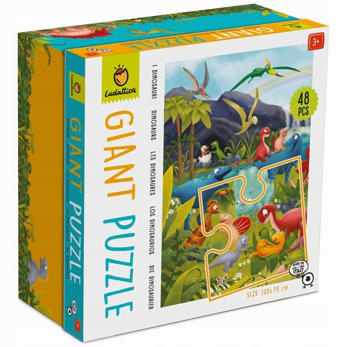 Puzzle dinosauro gigante