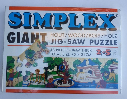 Puzzle legno gigante - in,
