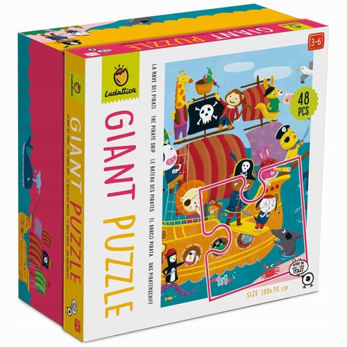 Ludattica puzzle nave - ludattica, pirata