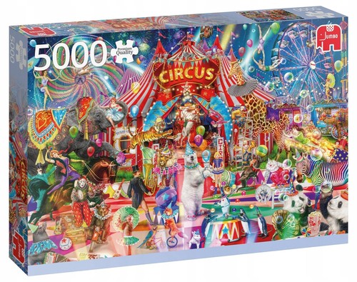 Jumbo puzzle 5000 pezzi - 5000, circo