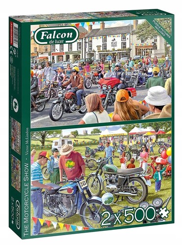 Puzzle jumbo falcon - 2x500pz,