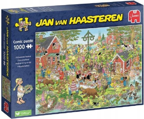 Puzzle 1000 pezzi jumbo jan - 1000,