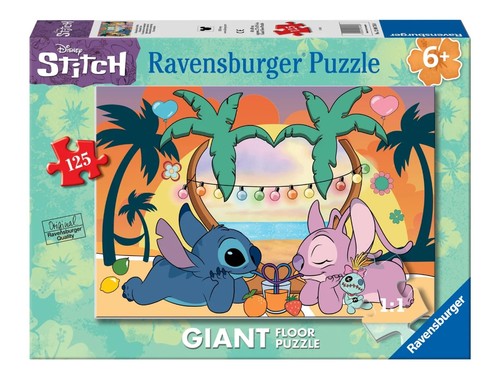 Stitch giant floor puzzle - stitch,