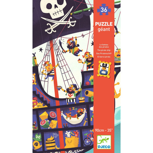 Puzzle gigante djeco nave - djeco, la