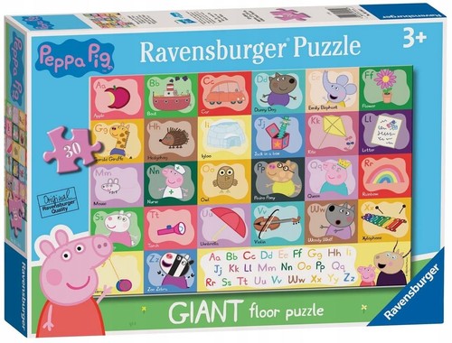 Ravensburger peppa pig gigante - peppa,