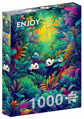 Enjoy puzzle 1000 - pezzi, panda