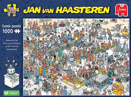 Puzzle 1000 pezzi jumbo jan - 1000,