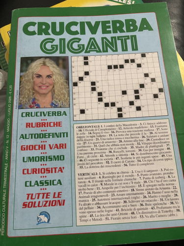 Cruciverba giganti puzzle - cruciverba,