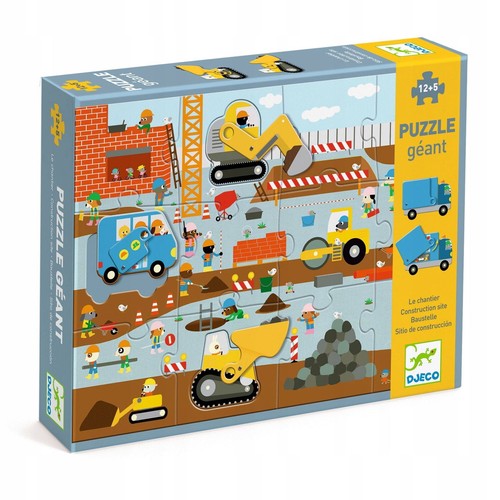 Puzzle giganti cantiere - puzzle,