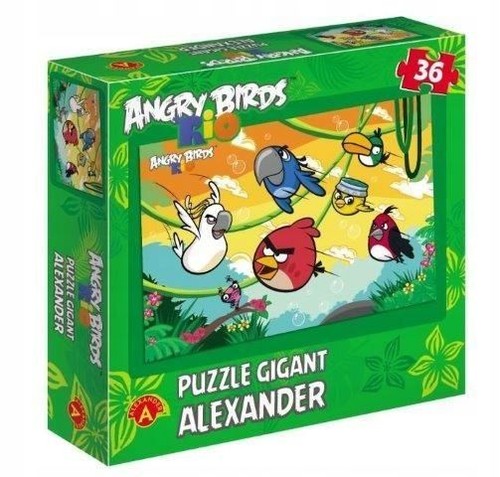 Puzzle angry birds giant - puzzle, 36
