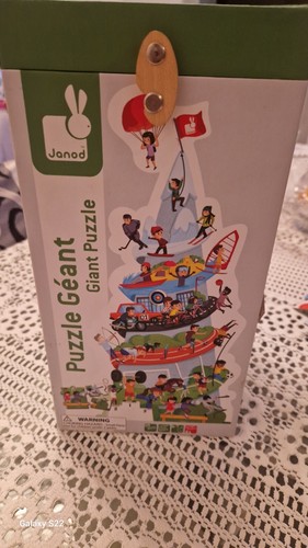 Puzzle pezzi giganti janod - puzzle,