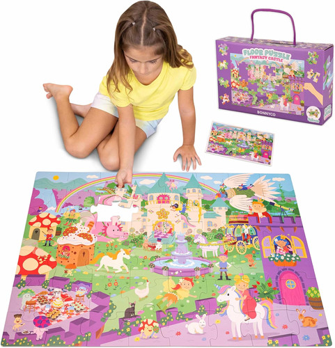 Puzzle bambini xxl castello - puzzle,